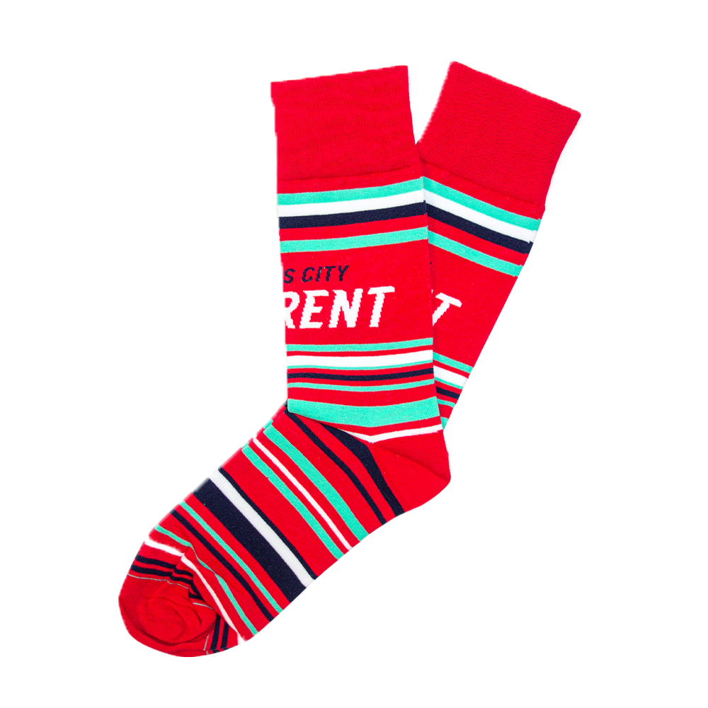 KC Current Unisex Stripe Dress Socks – Kansas City Current Shop