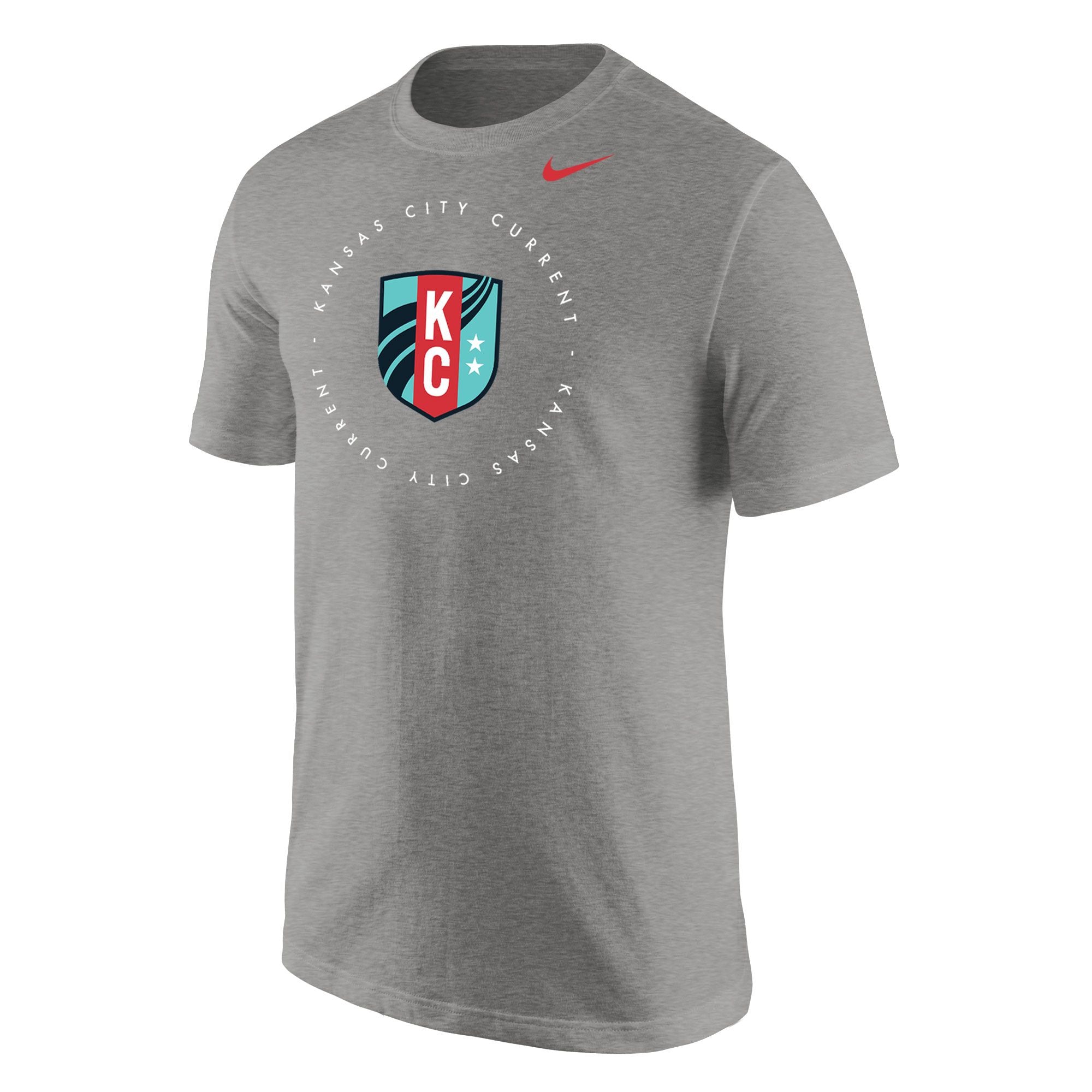 KC Current Unisex Gray Nike Circle T-Shirt – Kansas City Current Shop