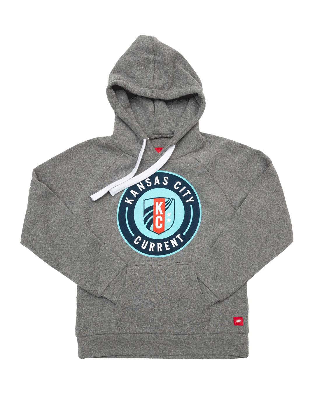 KC Current Youth Gray Sportiqe Drawstring Hoodie