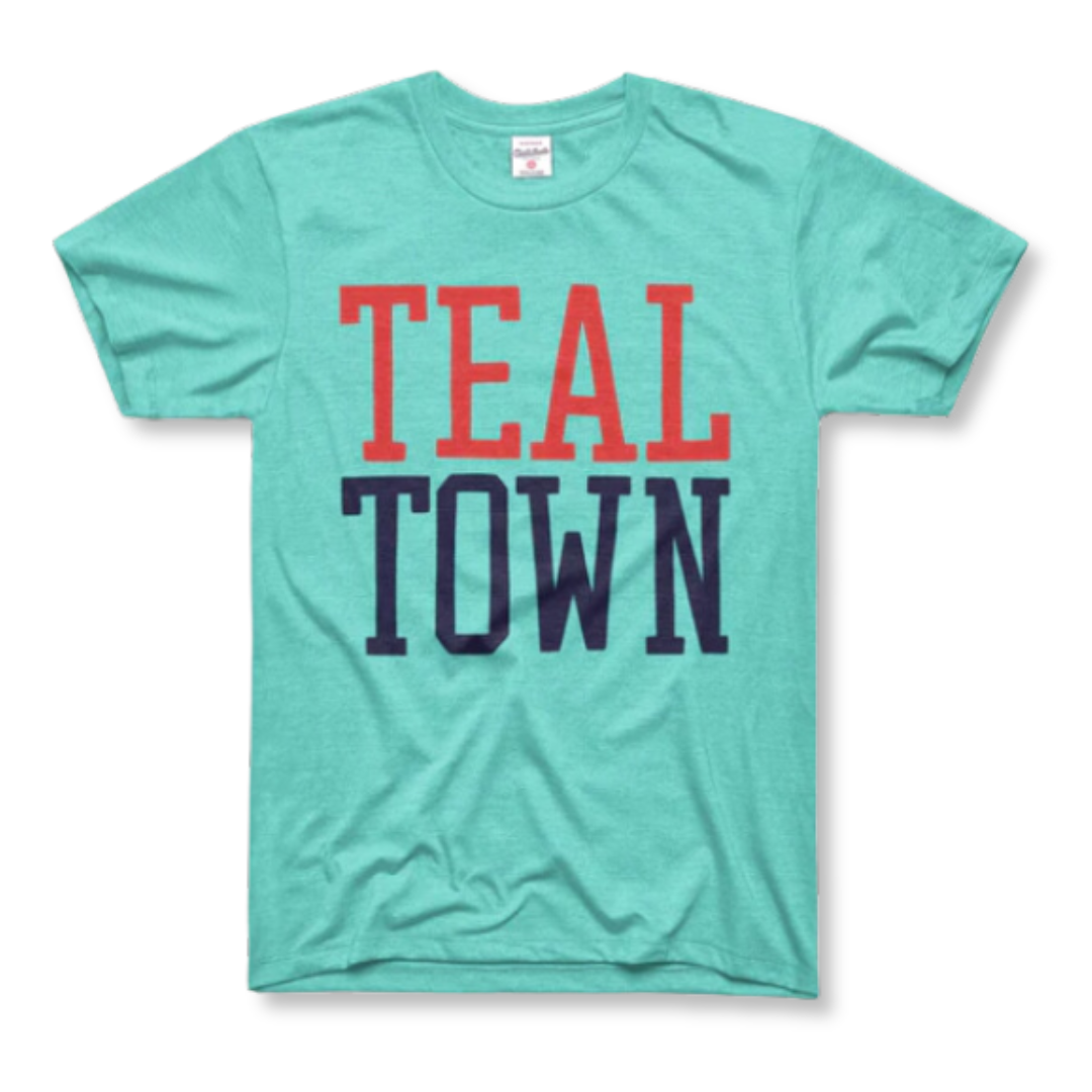 KC Current Unisex Teal Charlie Hustle Teal Town T-Shirt