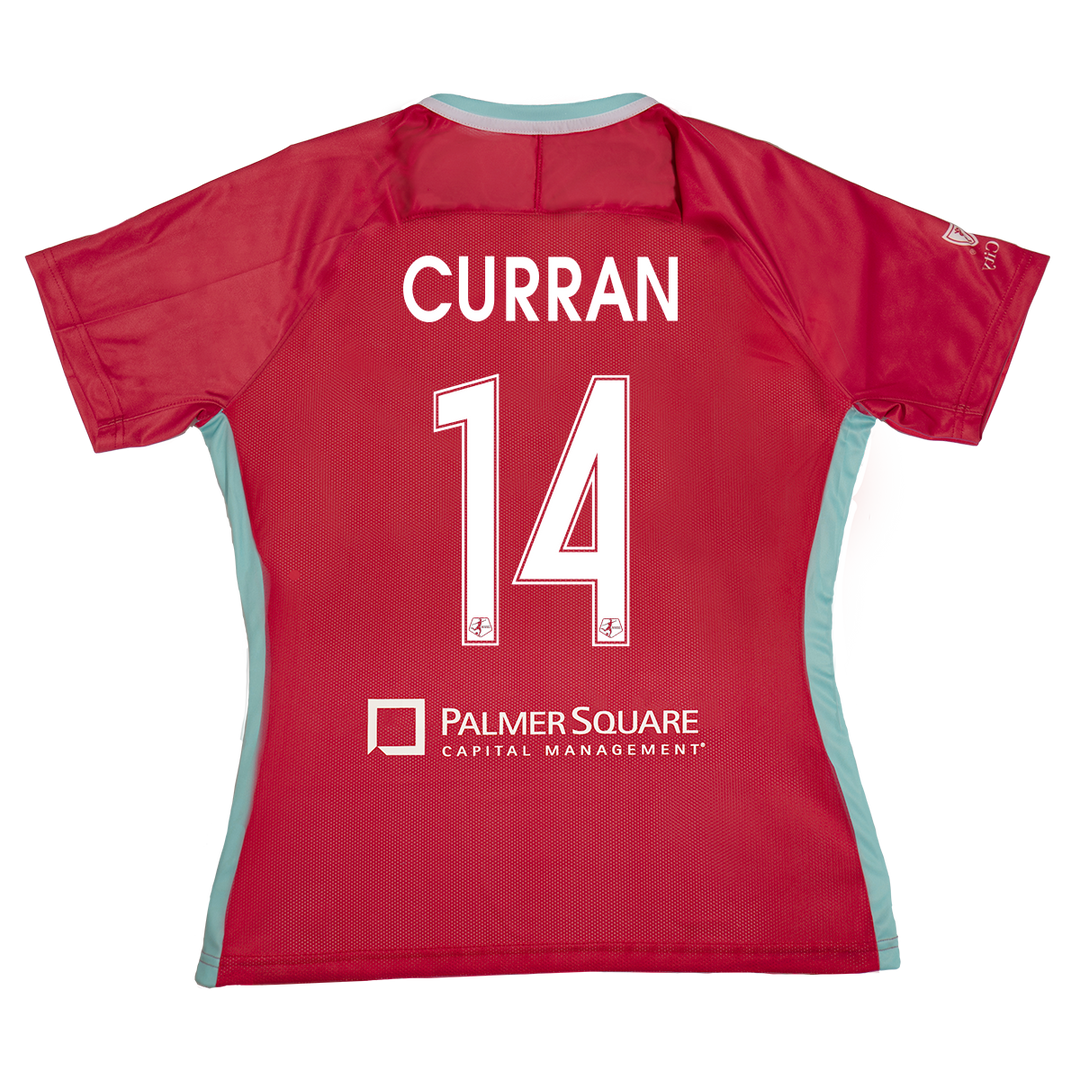 KC Current Youth Red Nike Chardonnay Curran 2023 Heartland Kit
