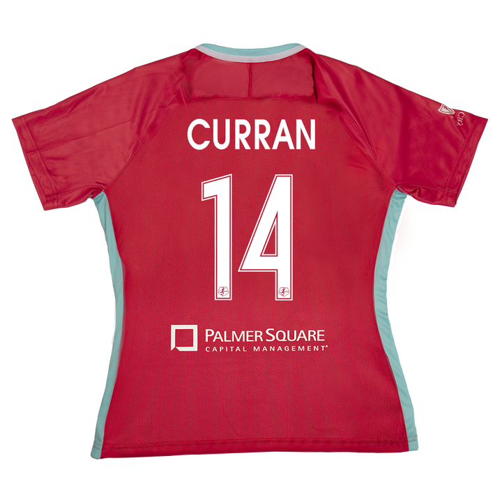 KC Current Youth Red Nike Chardonnay Curran 2023 Heartland Kit