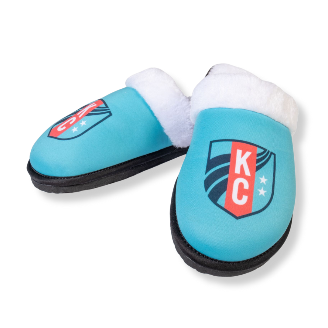 KC Current Men's Teal Sock 101 Slippers