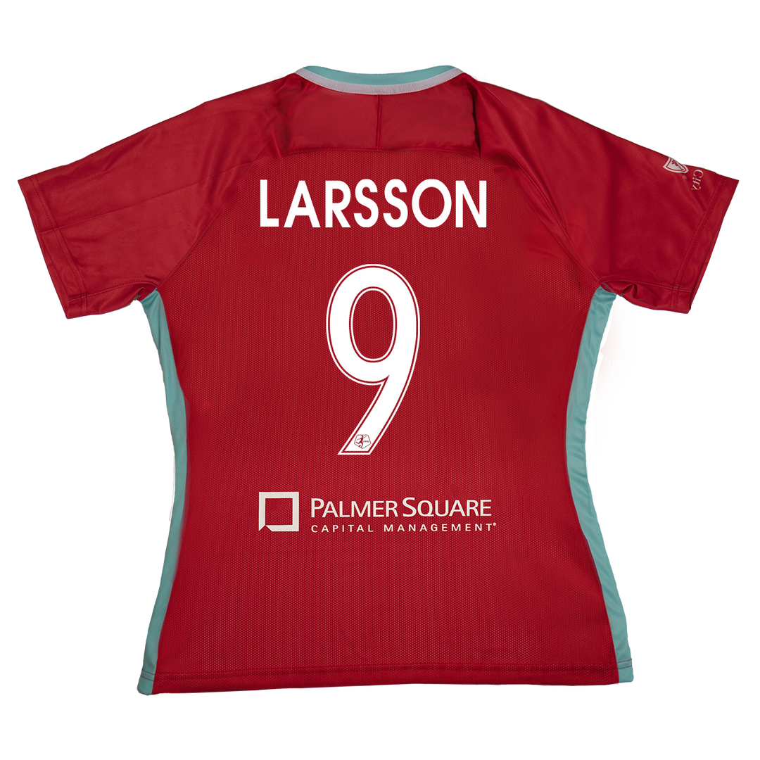 KC Current Youth Red Nike Mimmi Larsson 2023 Heartland Kit