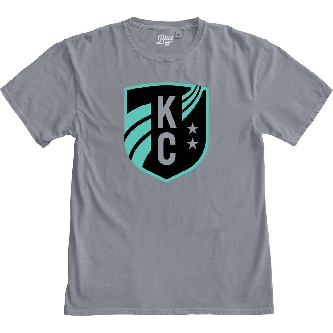 KC Current Unisex Steel Grey BLUE84 Logo Shirt