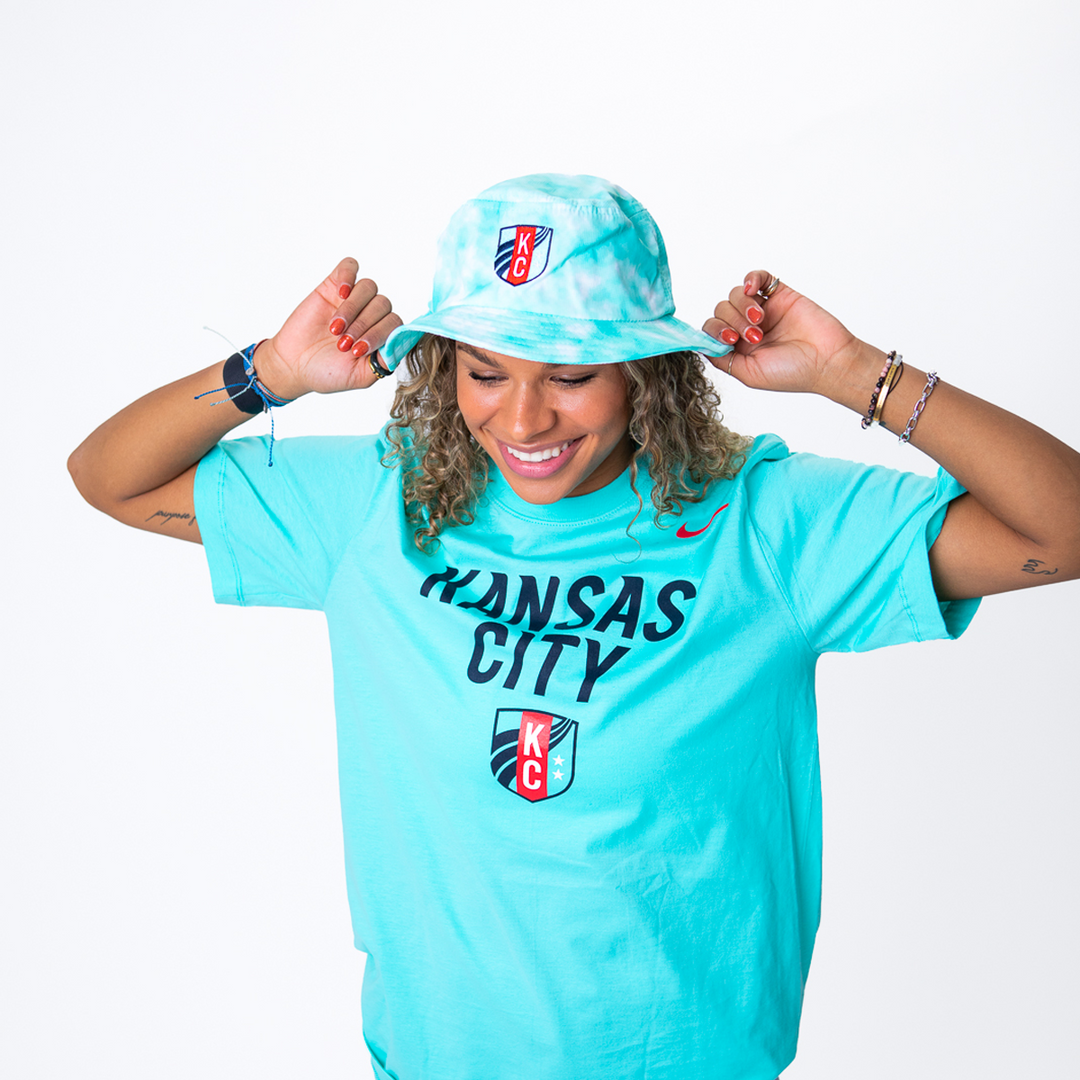KC Current Unisex Teal Regal Tie Dye Bucket Hat – Kansas City