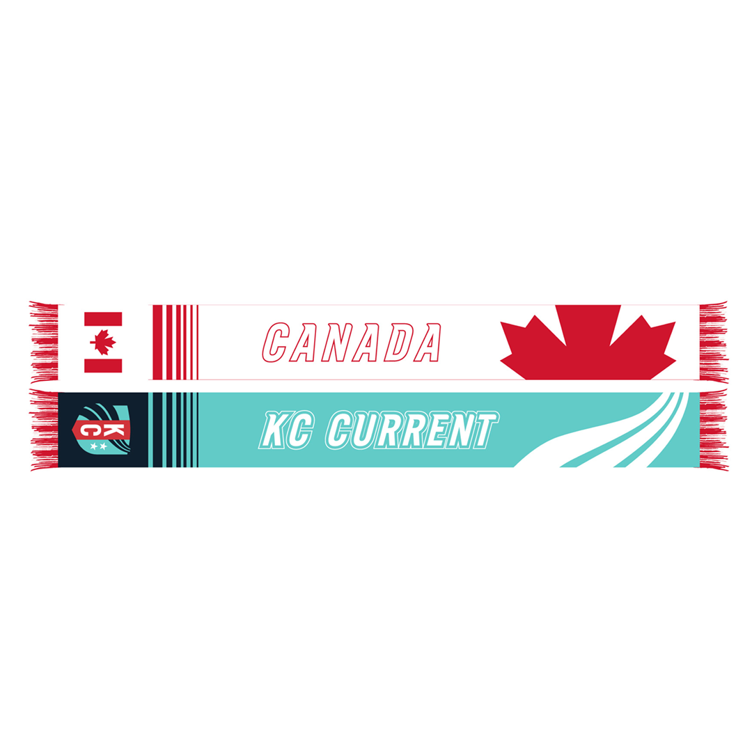 KC Current Ruffneck Official 2023 Canada World Cup Scarf