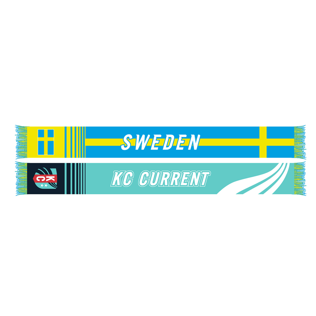 KC Current Ruffneck Official 2023 Sweden World Cup Scarf