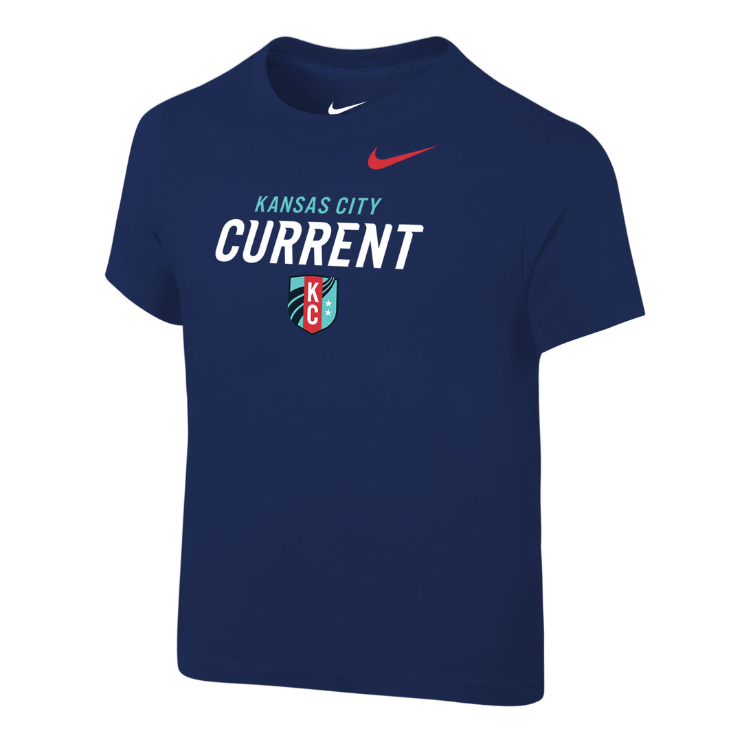 KC Current Toddler Navy Nike Short Sleeve T-Shirt