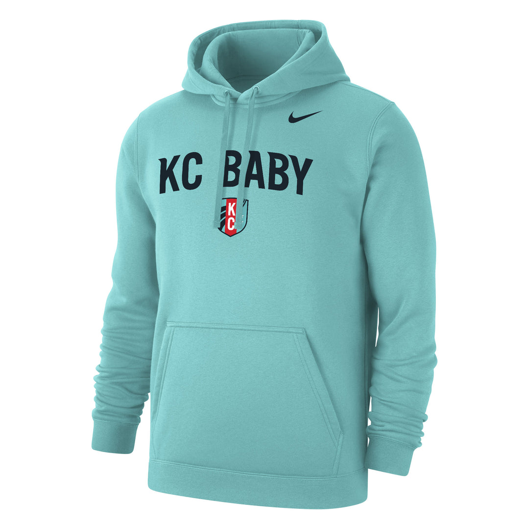 KC Current Unisex Teal Nike KC Baby Hoodie