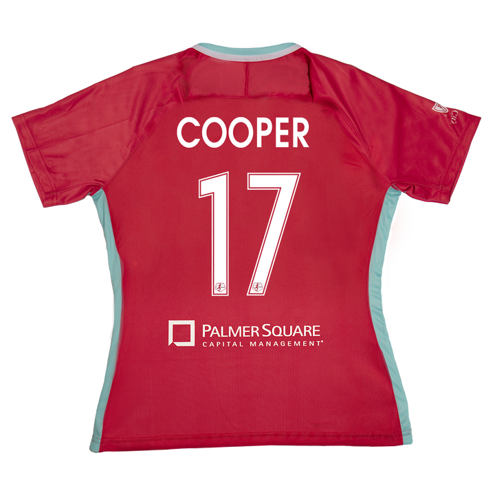 KC Current Unisex Red Nike Michelle Cooper 2023 Heartland Kit