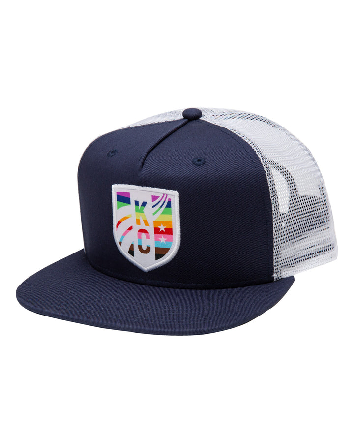 KC Current Unisex Navy Sportiqe Pride Trucker Hat