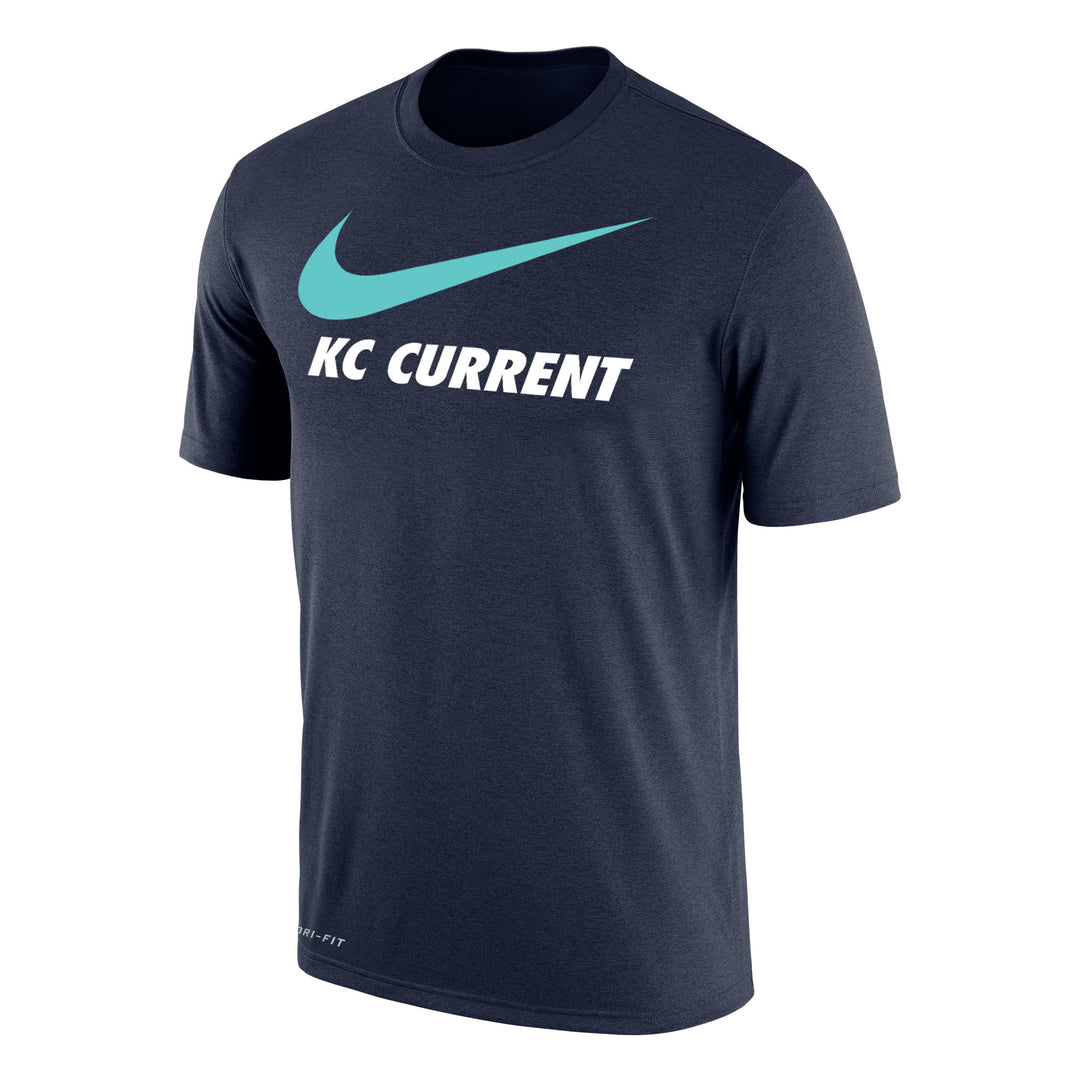 KC Current Unisex Nike DriFit Swoosh T-Shirt